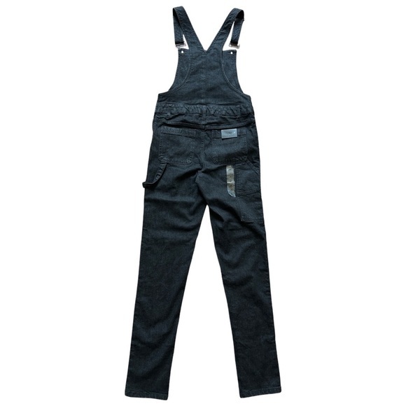 Harley Davidson Limited Edition Workwear Black Denim Overalls NWT Size 26 - Picture 3 of 13